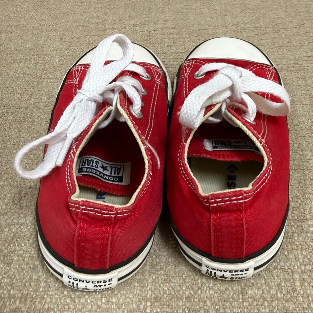 Red Toddler 10C Converse - Picture 3 of 4